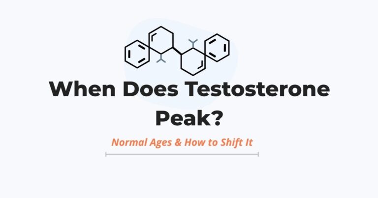 When Does Testosterone Peak? Normal Ages & How to Shift It